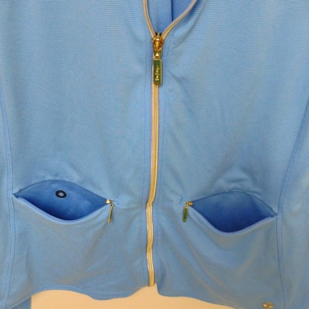 Lilly Pulitzer Luxletic Kapri Full Zip Up Jacket,  S, preloved - Picture 8 of 15